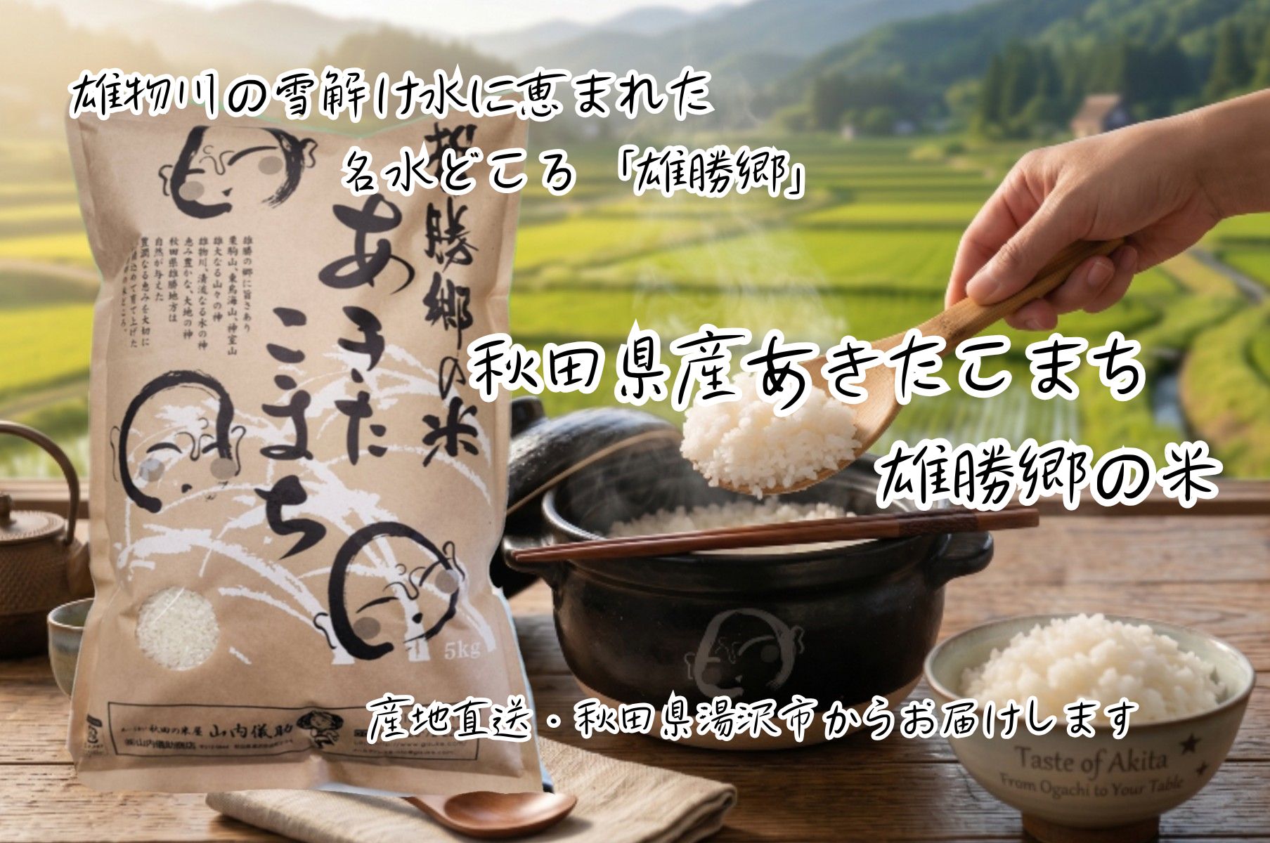 まめ様専用令和5年度秋田県産〔湯沢市旧雄勝町〕あきたこまち25kg送料